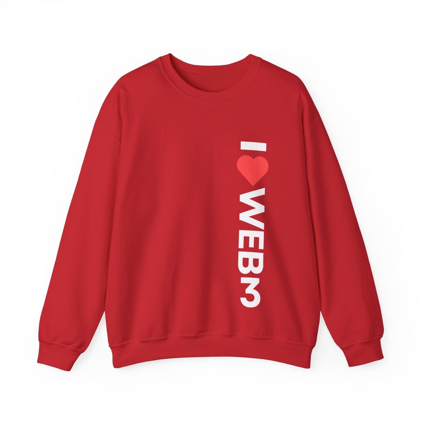 I <3 WEB3 Sweatshirt - Coder Cave
