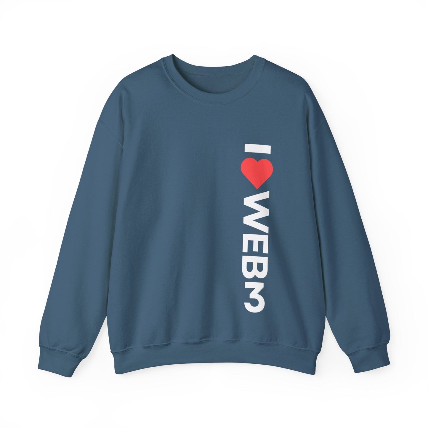 I <3 WEB3 Sweatshirt - Coder Cave