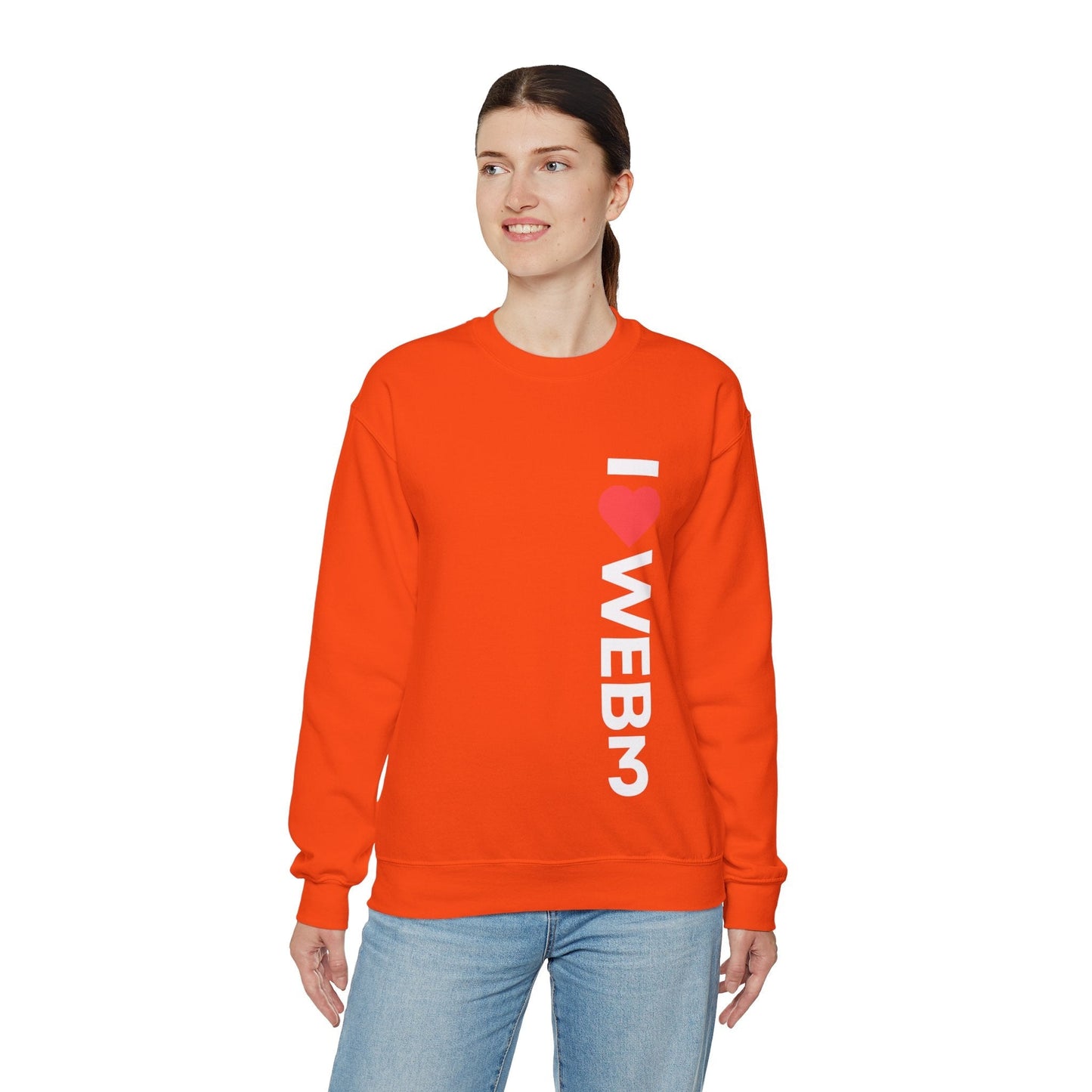 I <3 WEB3 Sweatshirt - Coder Cave