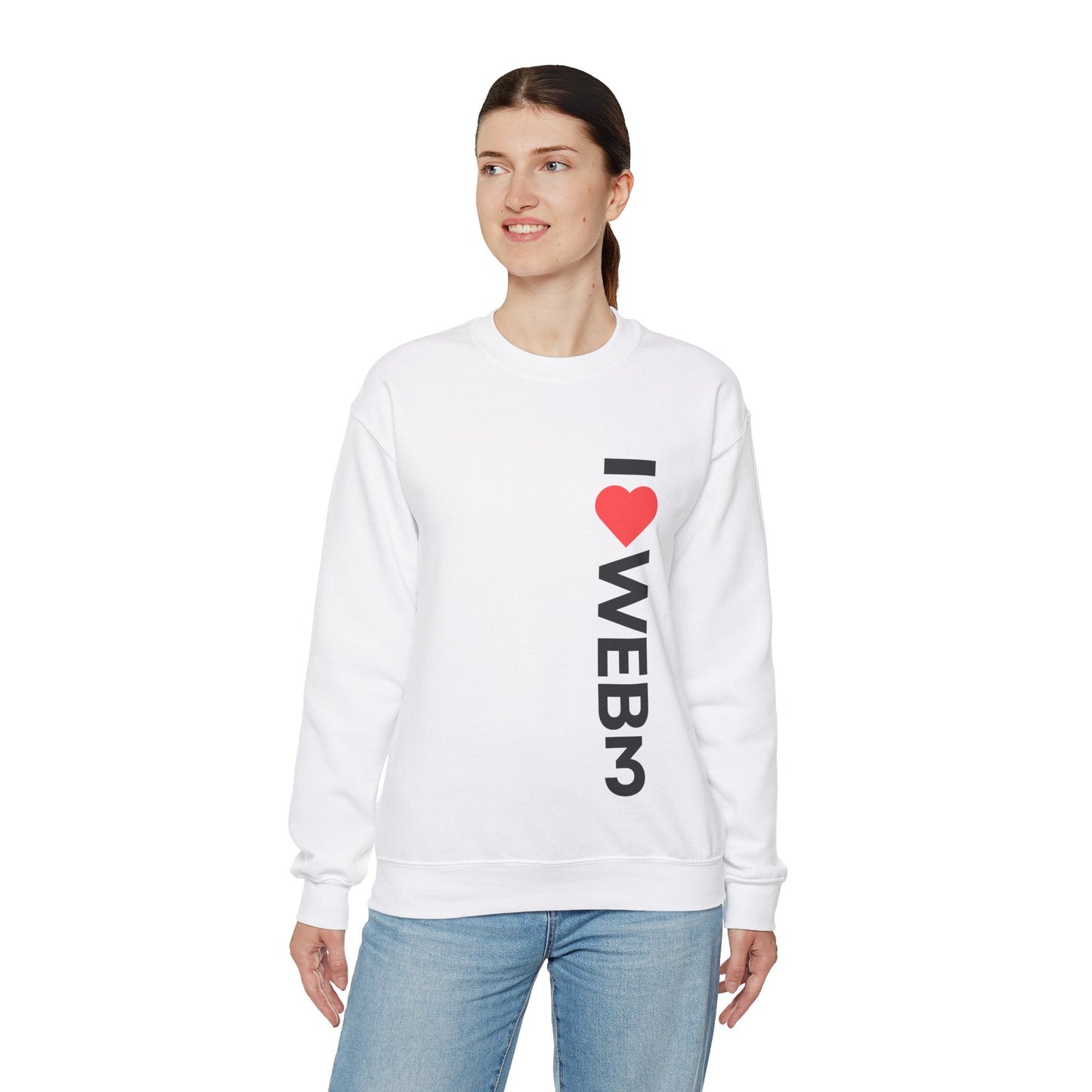 I <3 WEB3 Sweatshirt - Coder Cave