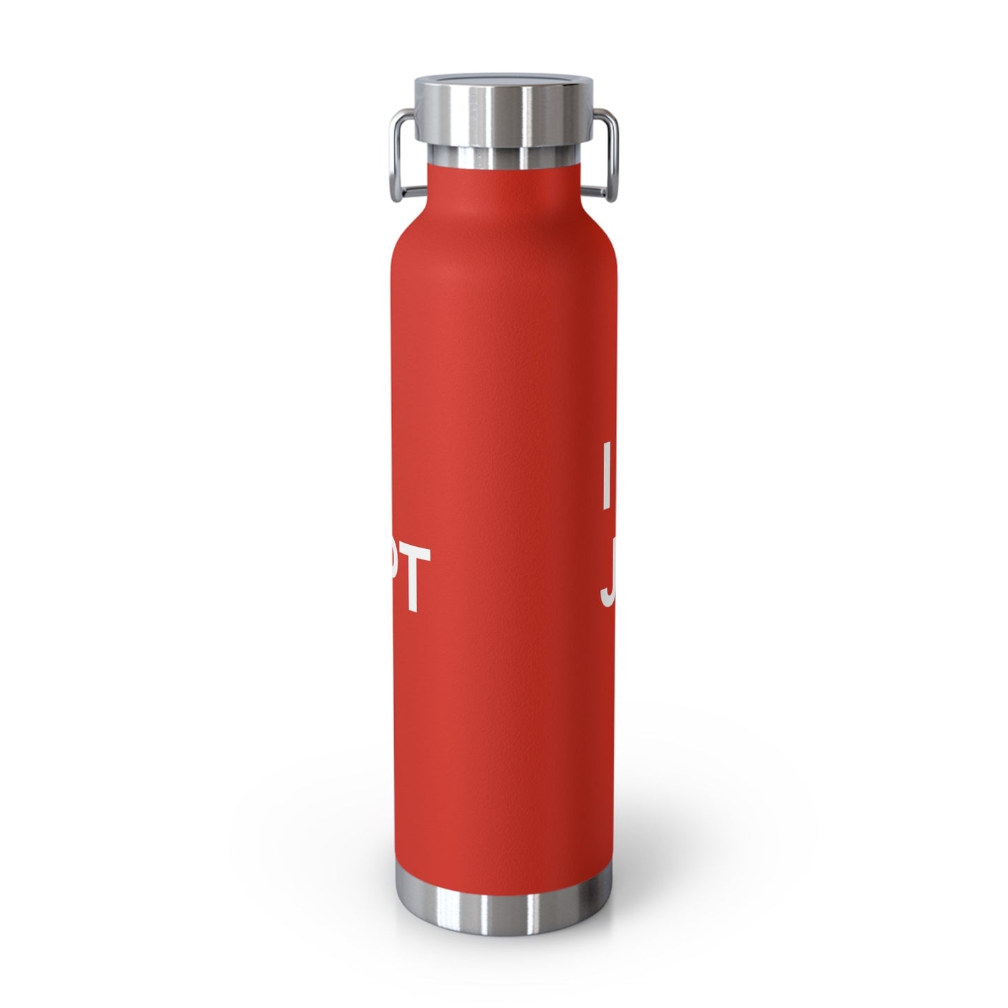 "I am JavaScript" Copper Vacuum Insulated Bottle, 22oz - Coder Cave