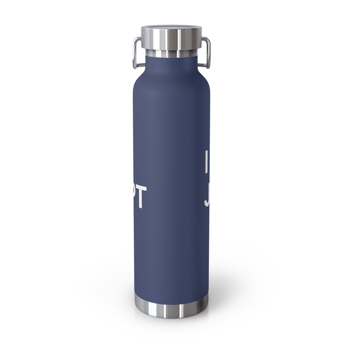"I am JavaScript" Copper Vacuum Insulated Bottle, 22oz - Coder Cave