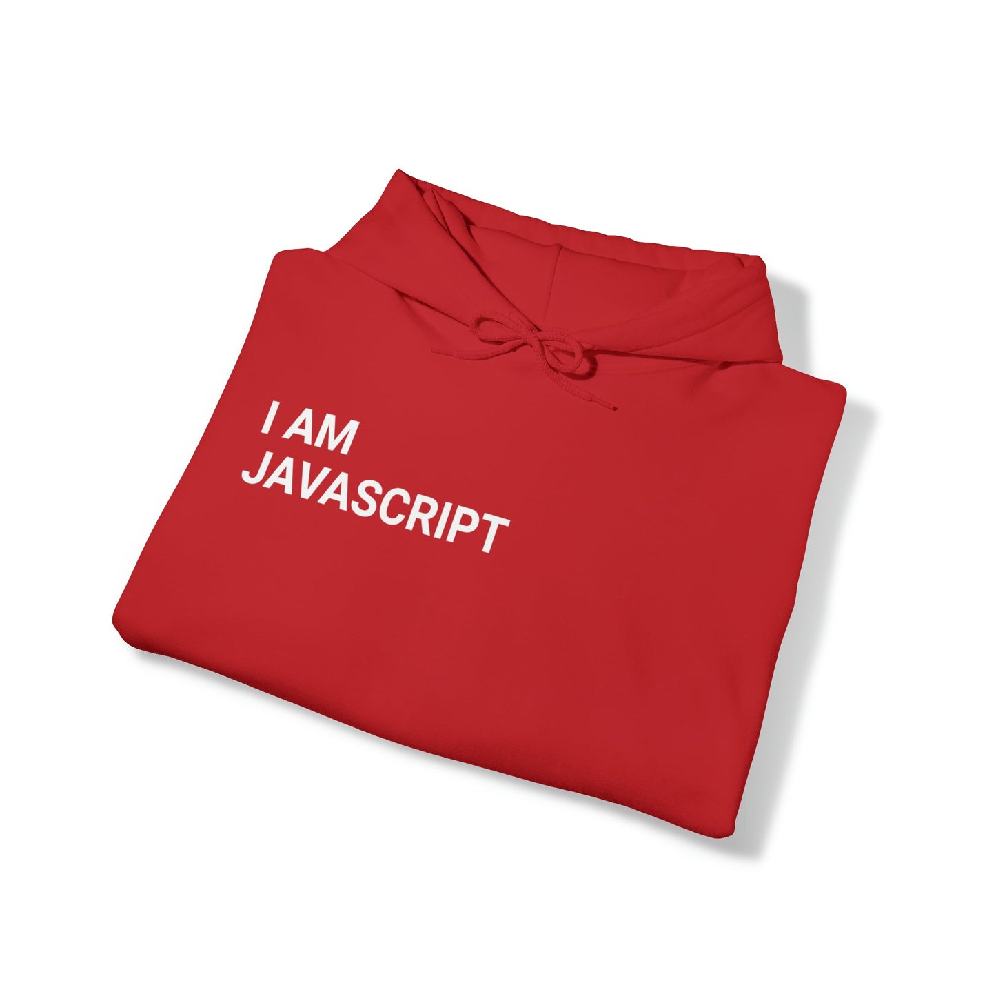 I am JavaScript Unisex Hoodie - Coder Cave