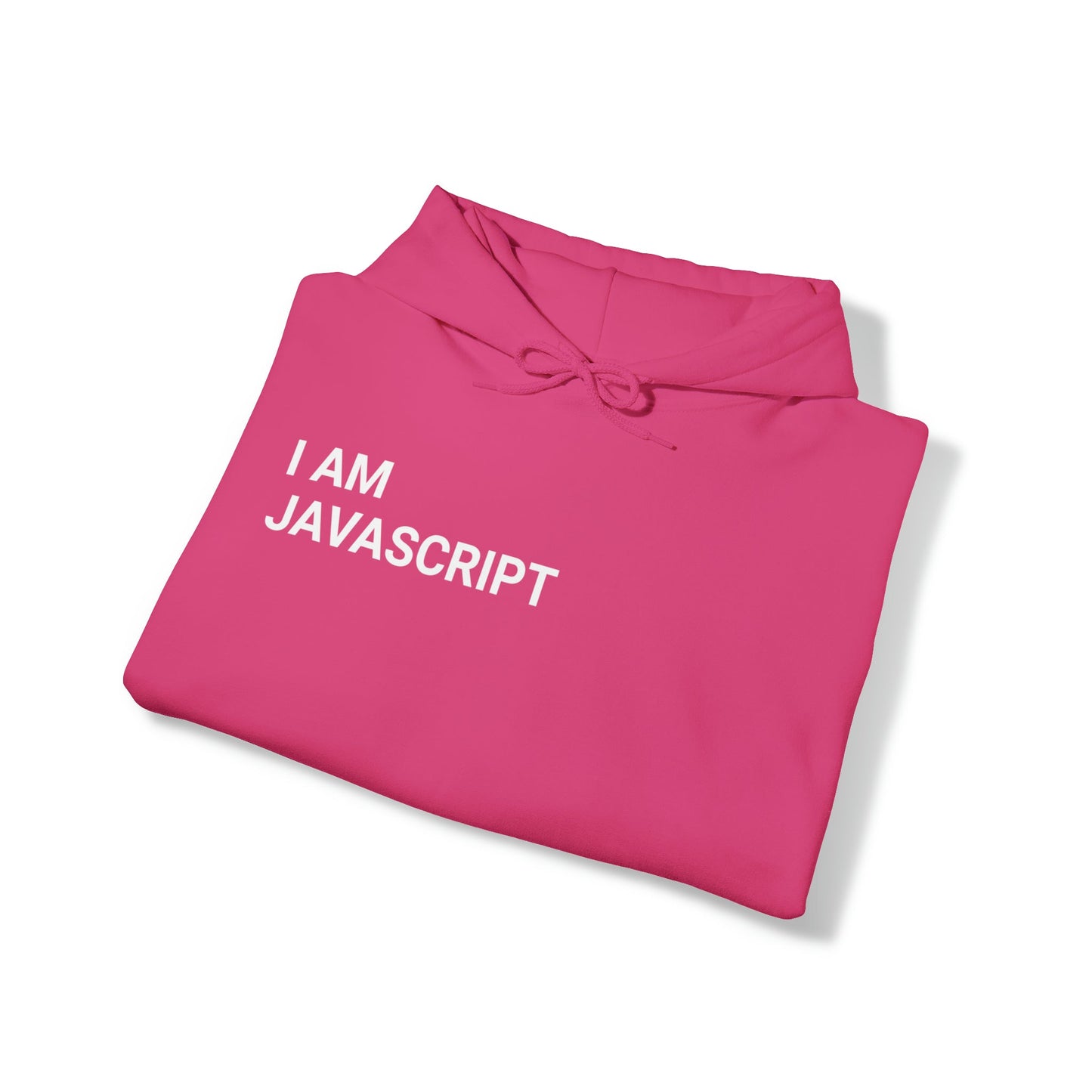 I am JavaScript Unisex Hoodie - Coder Cave
