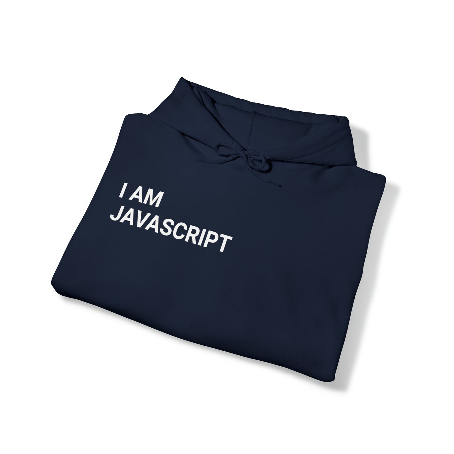 I am JavaScript Unisex Hoodie - Coder Cave