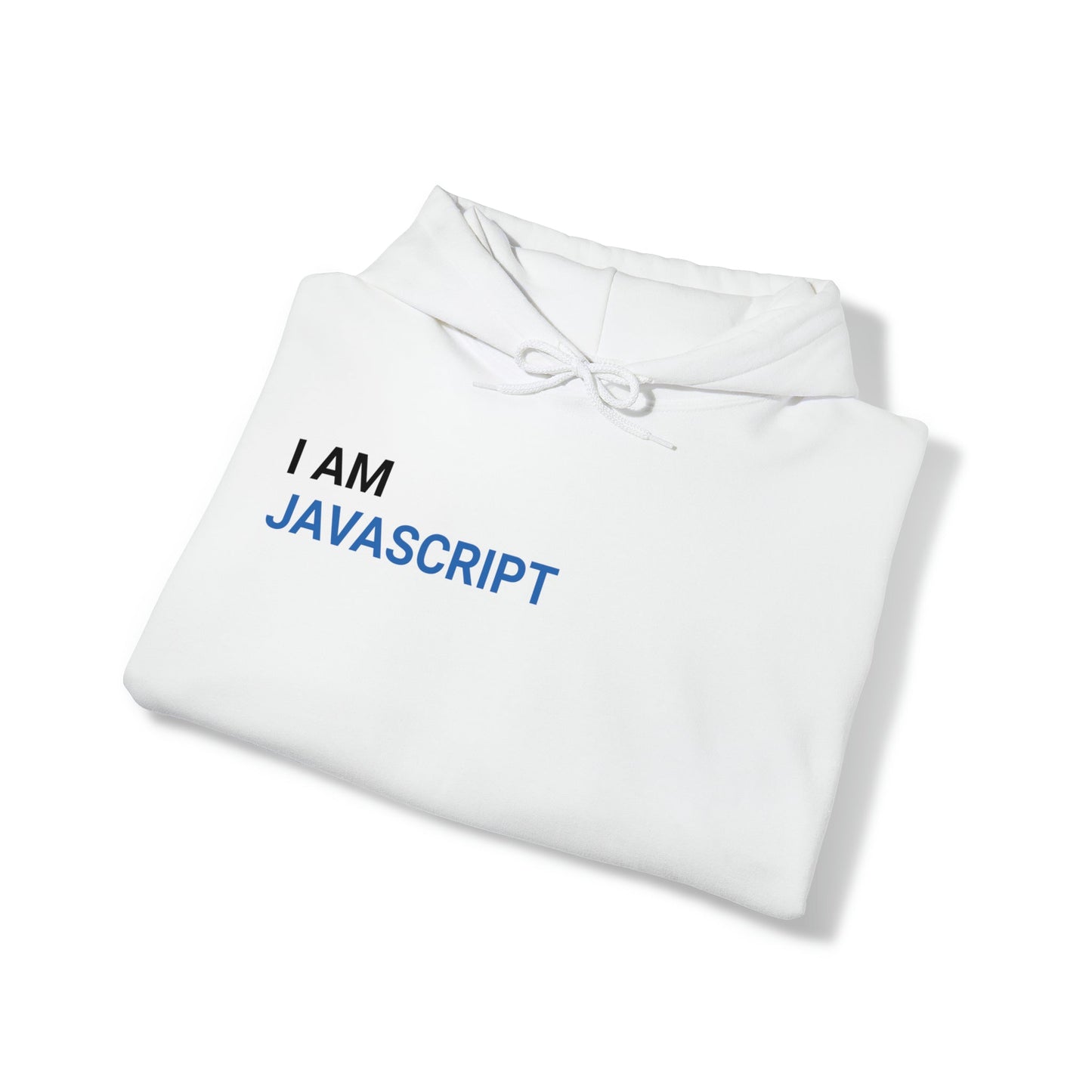 I am JavaScript Unisex Hoodie - Coder Cave