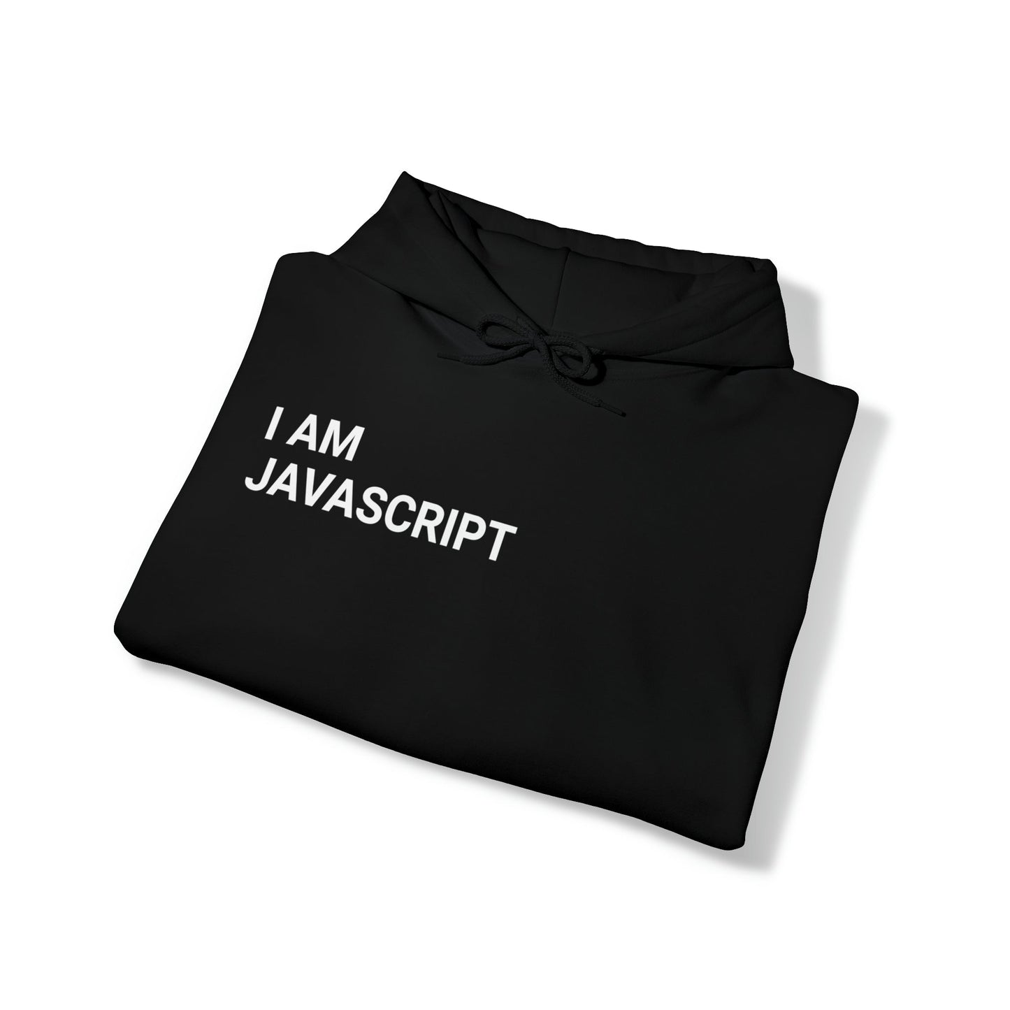 I am JavaScript Unisex Hoodie - Coder Cave