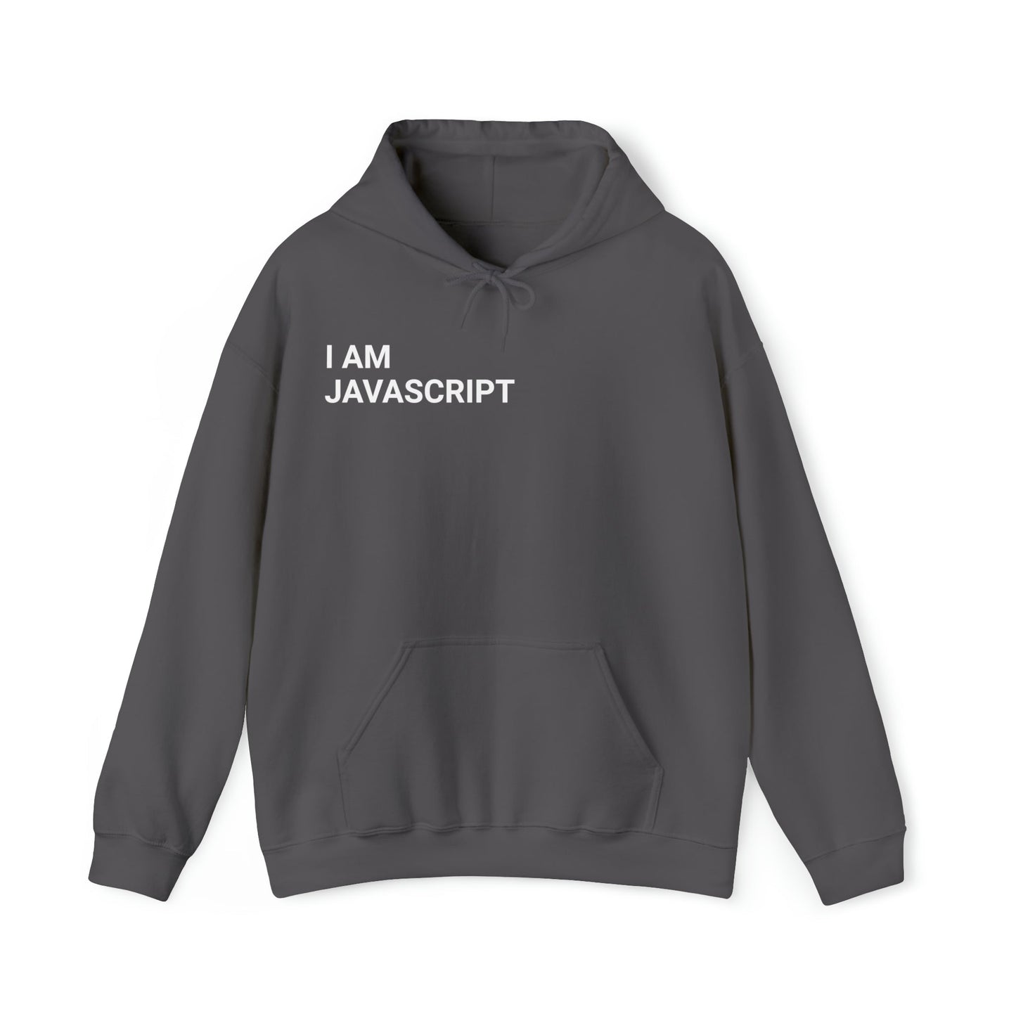 I am JavaScript Unisex Hoodie - Coder Cave