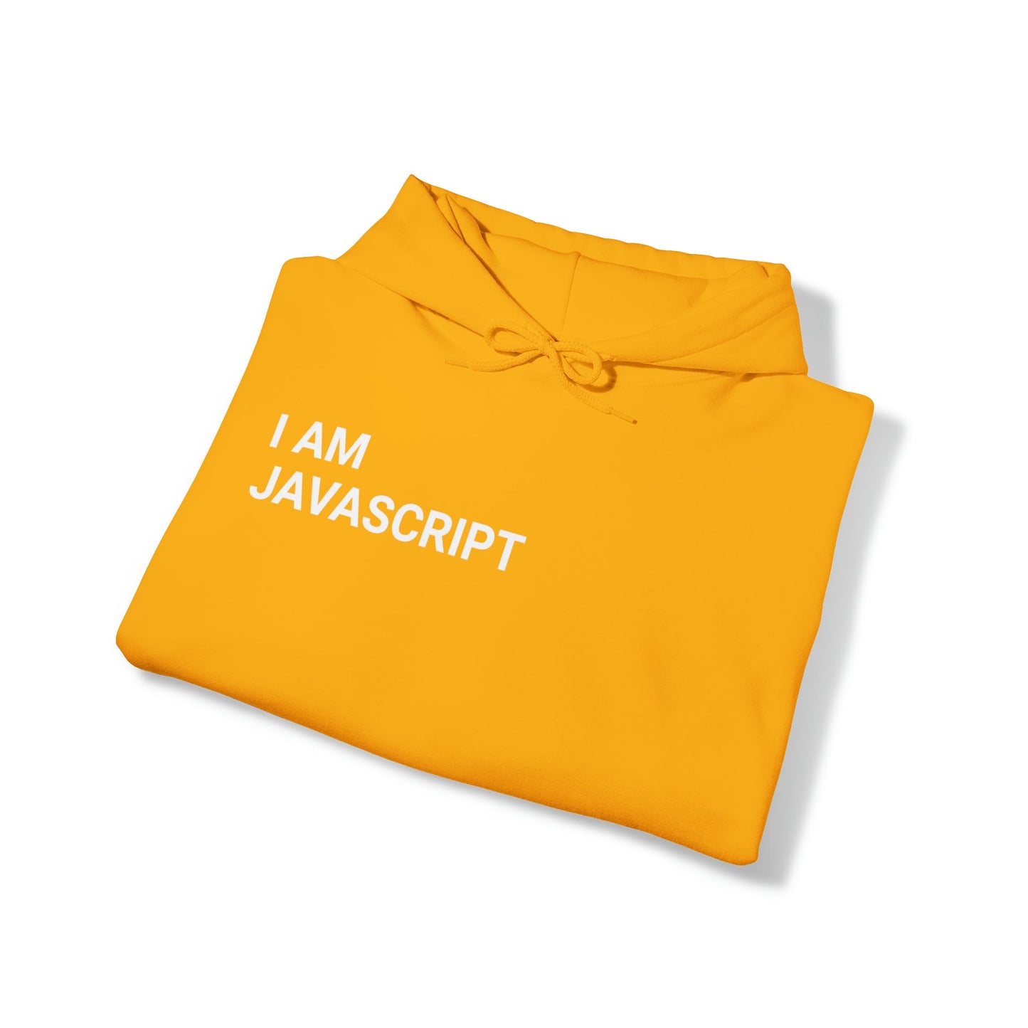I am JavaScript Unisex Hoodie - Coder Cave