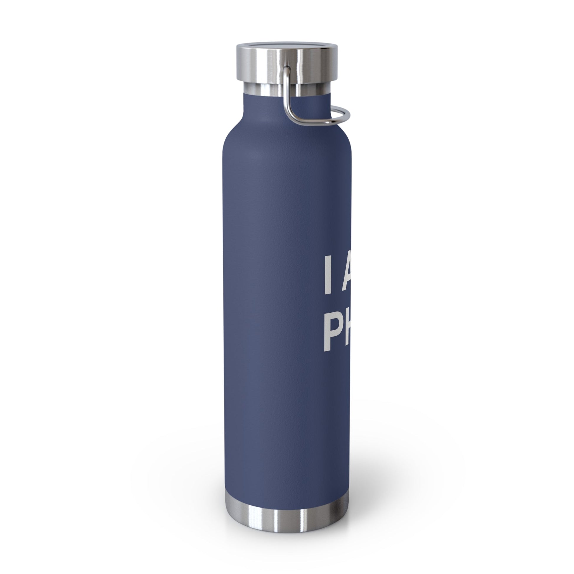 "I am PHP" Copper Vacuum Insulated Bottle, 22oz - Coder Cave