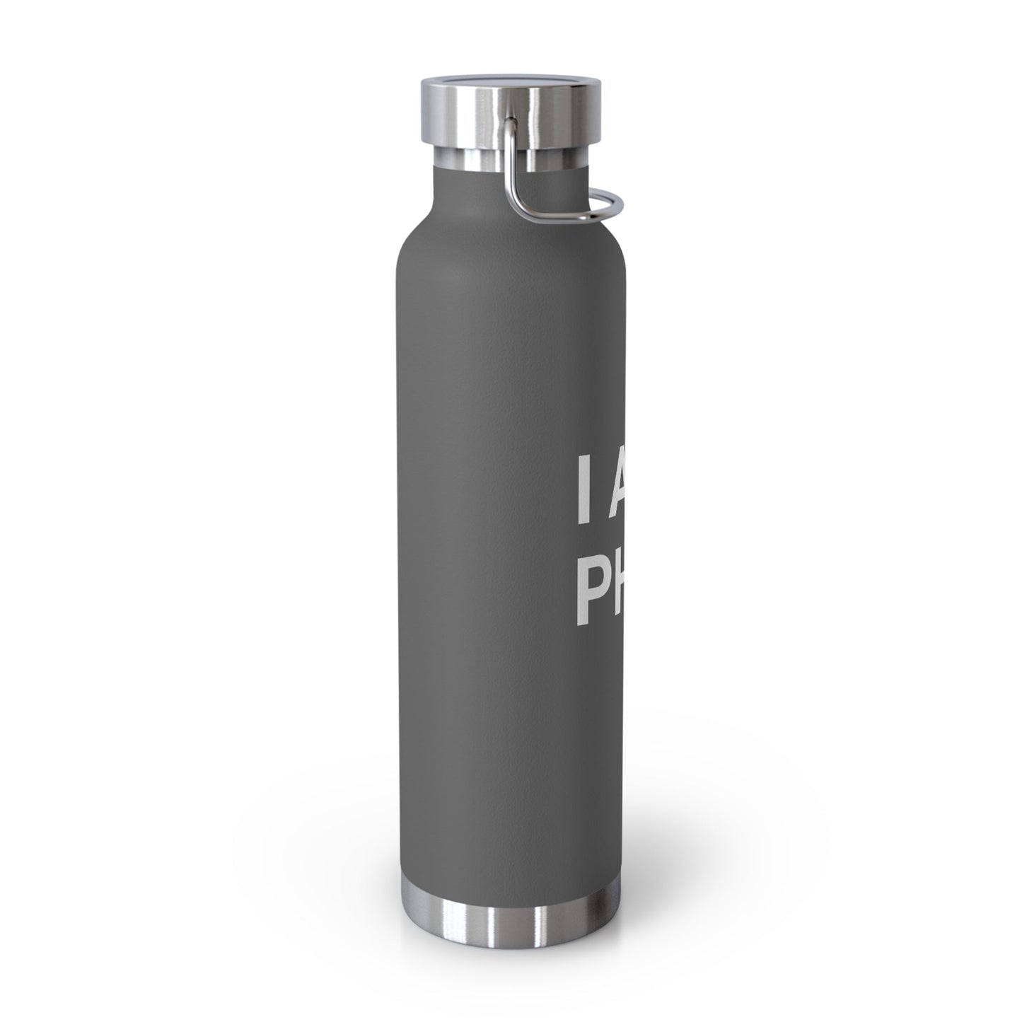 "I am PHP" Copper Vacuum Insulated Bottle, 22oz - Coder Cave