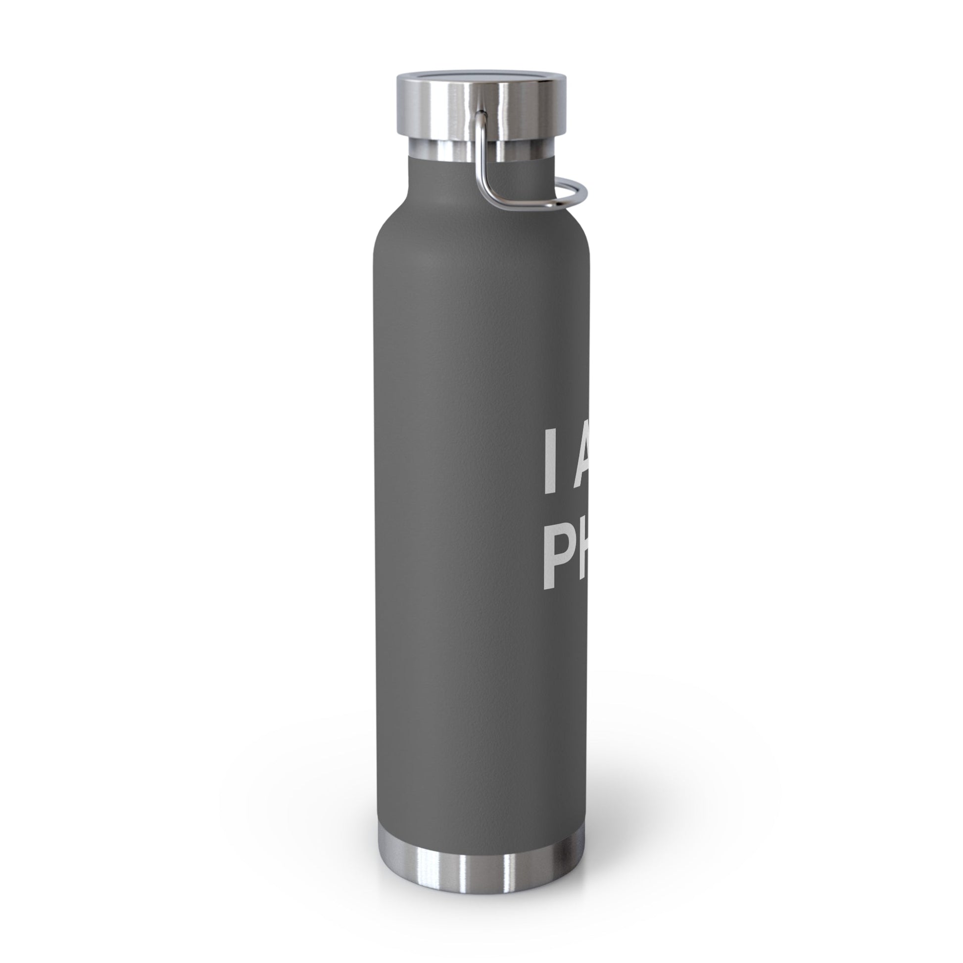 "I am PHP" Copper Vacuum Insulated Bottle, 22oz - Coder Cave