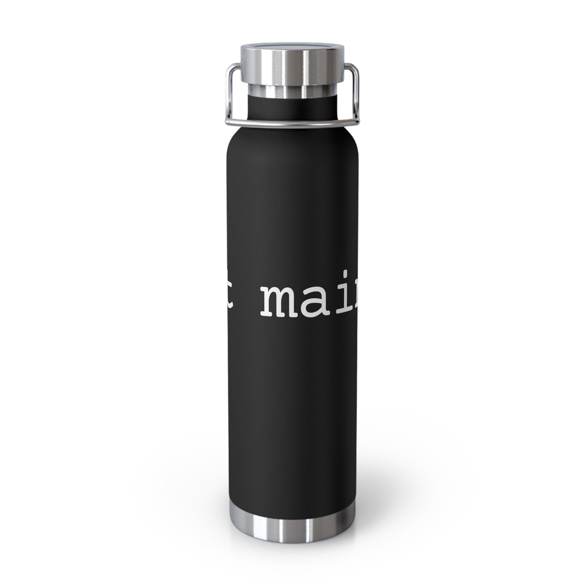 "int main()" Copper Vacuum Insulated Bottle, 22oz - Coder Cave