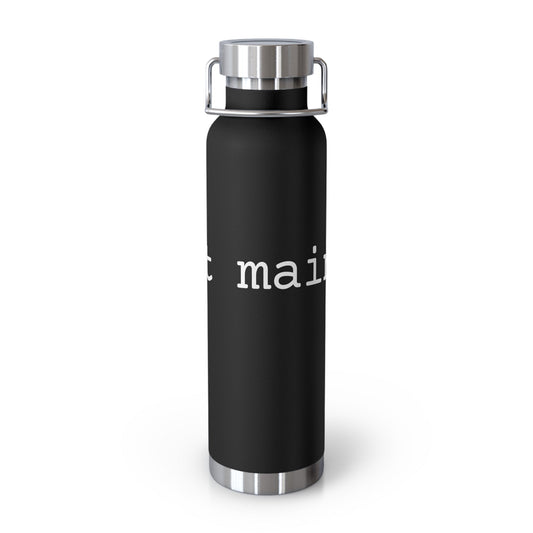 "int main()" Copper Vacuum Insulated Bottle, 22oz - Coder Cave