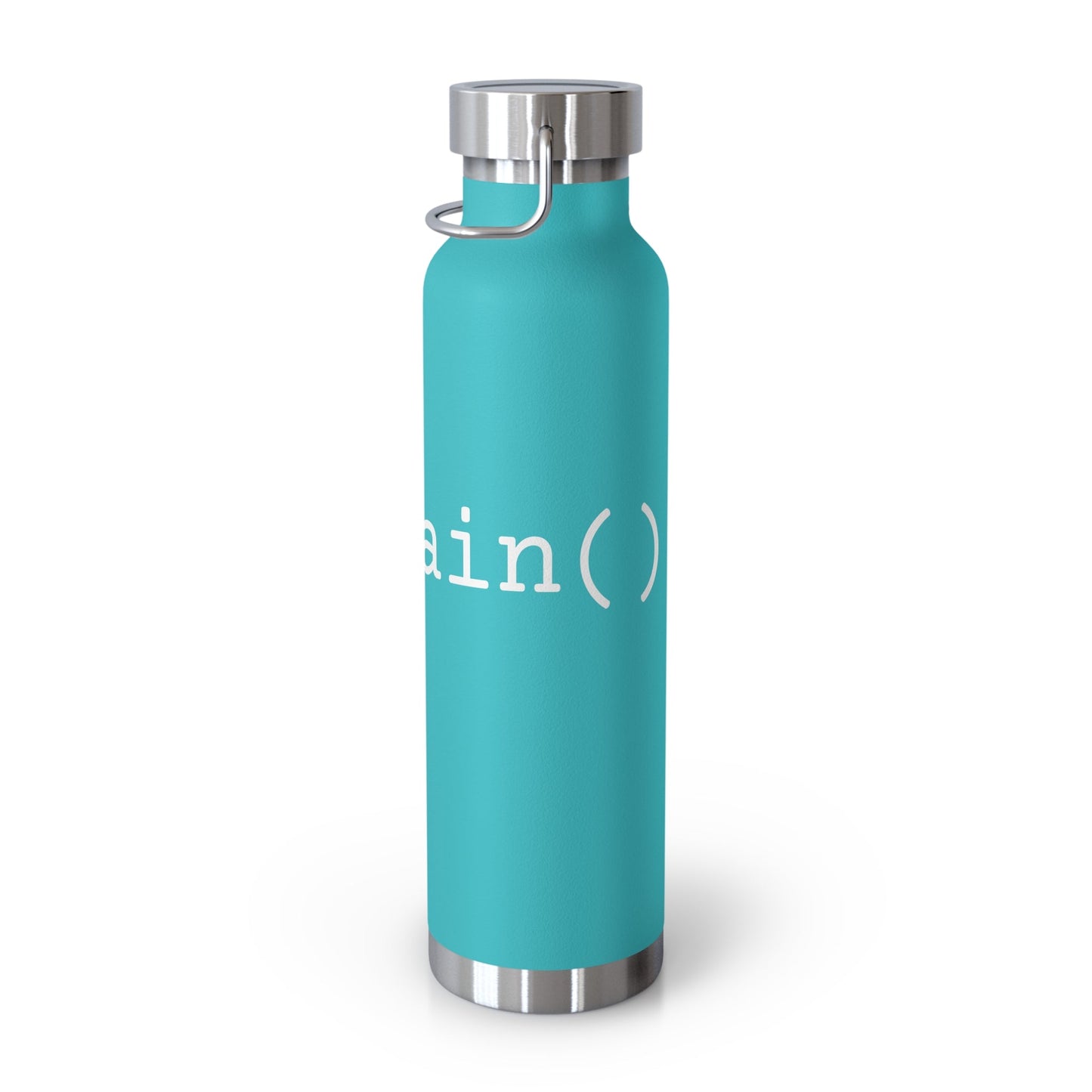 "int main()" Copper Vacuum Insulated Bottle, 22oz - Coder Cave