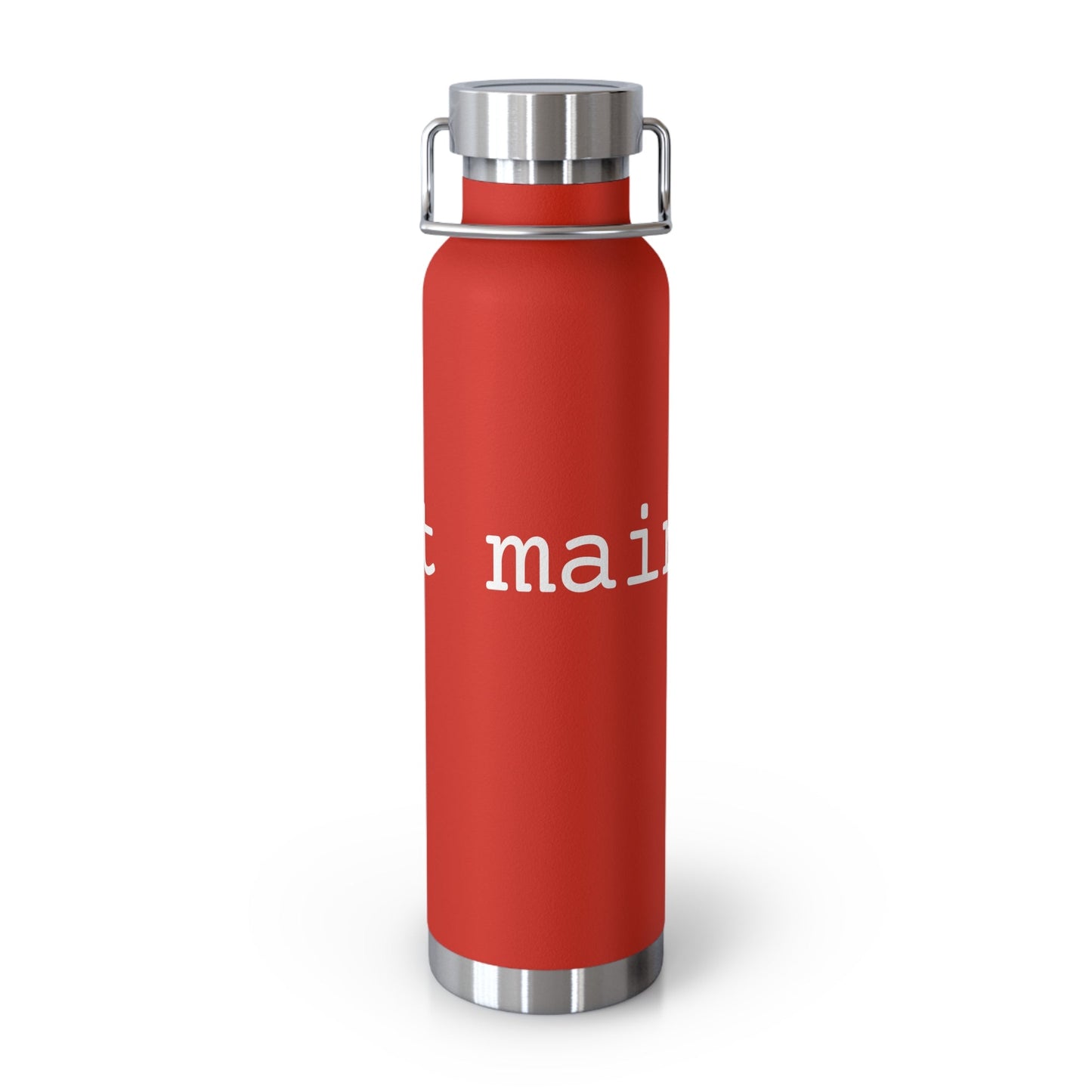 "int main()" Copper Vacuum Insulated Bottle, 22oz - Coder Cave