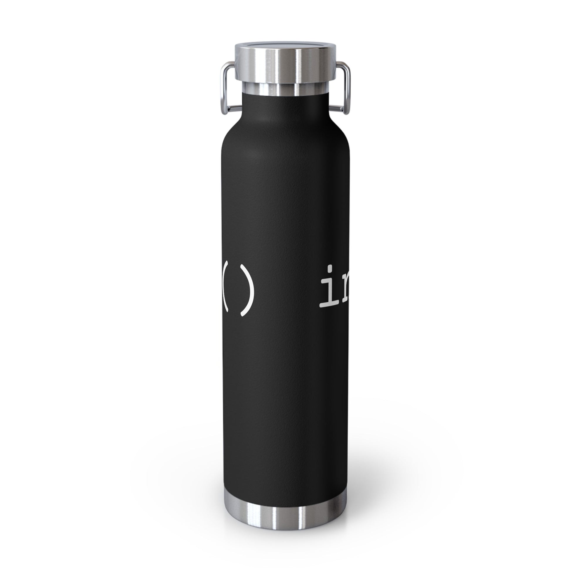 "int main()" Copper Vacuum Insulated Bottle, 22oz - Coder Cave