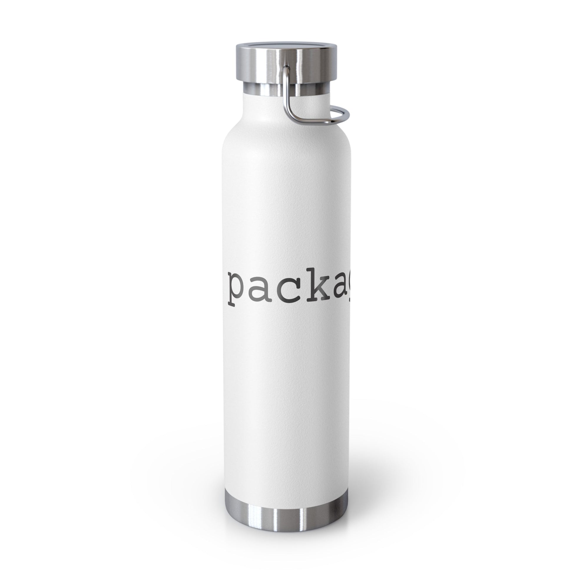 "package main" Copper Vacuum Insulated Bottle, 22oz - Coder Cave