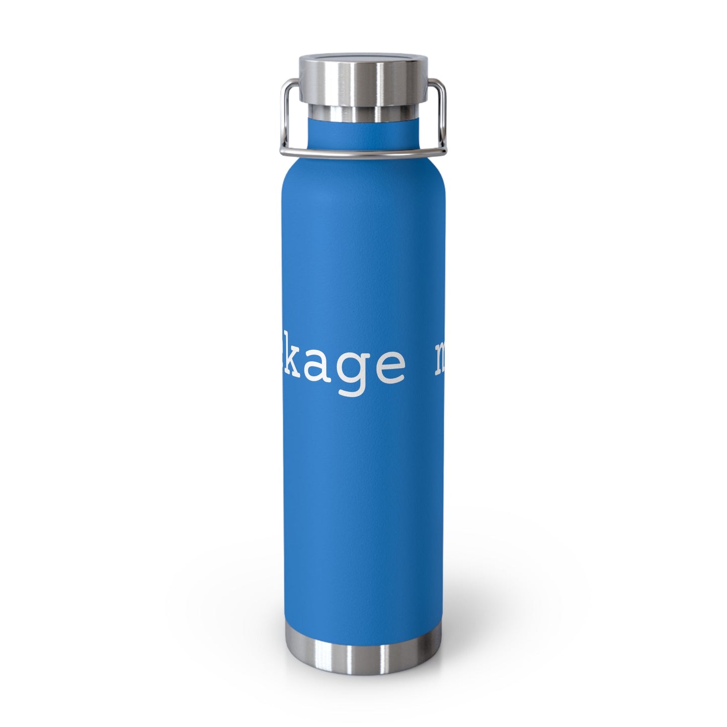 "package main" Copper Vacuum Insulated Bottle, 22oz - Coder Cave