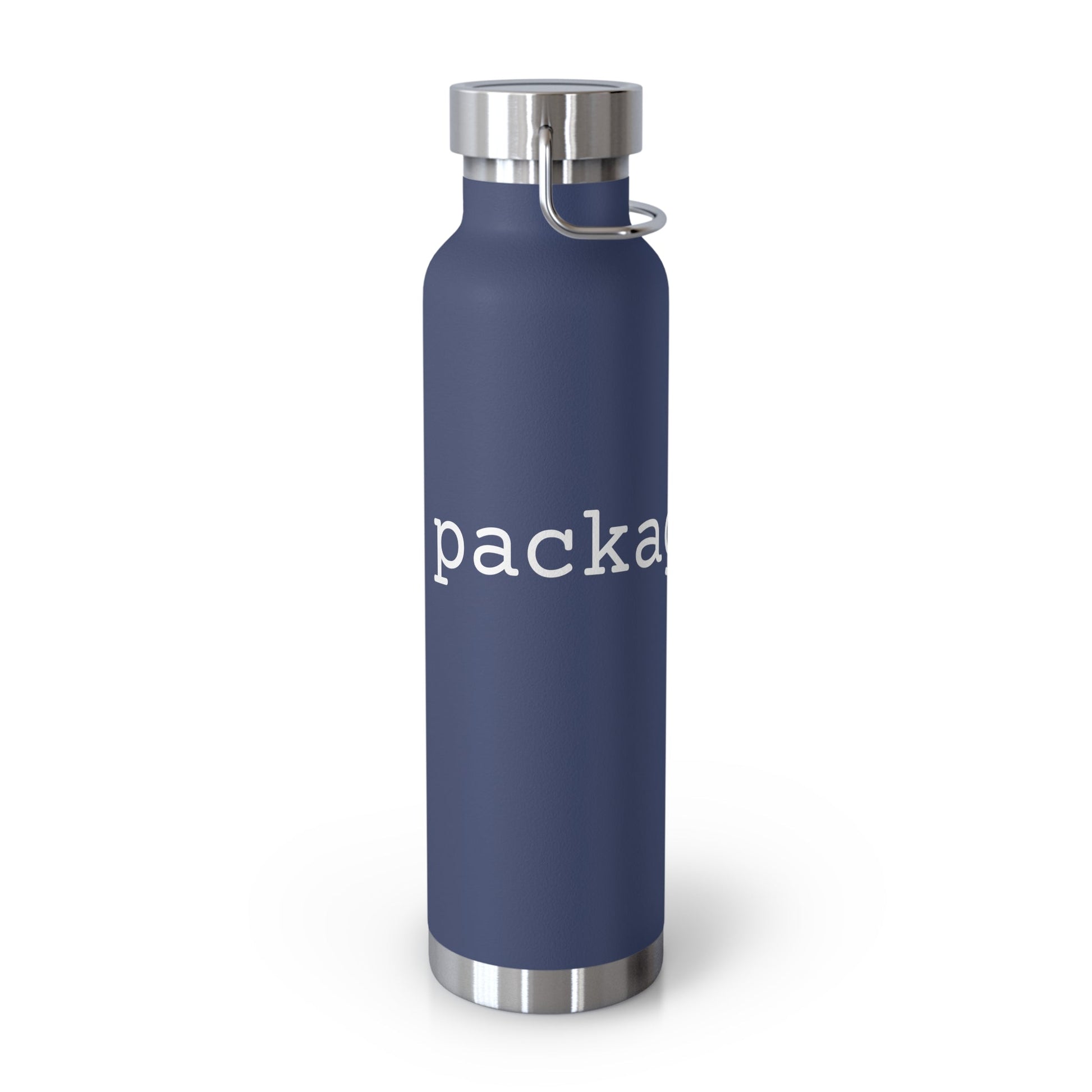 "package main" Copper Vacuum Insulated Bottle, 22oz - Coder Cave