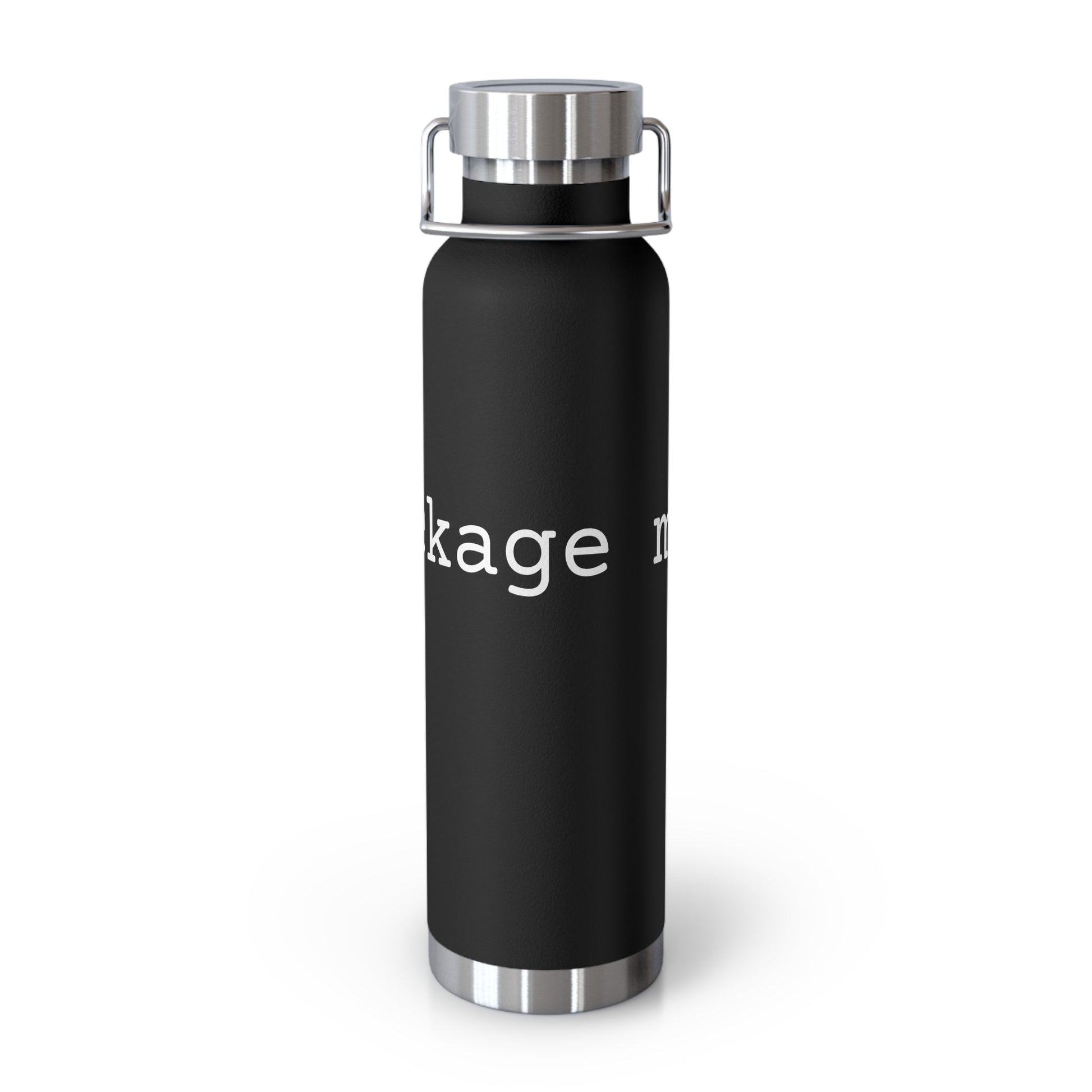 "package main" Copper Vacuum Insulated Bottle, 22oz - Coder Cave