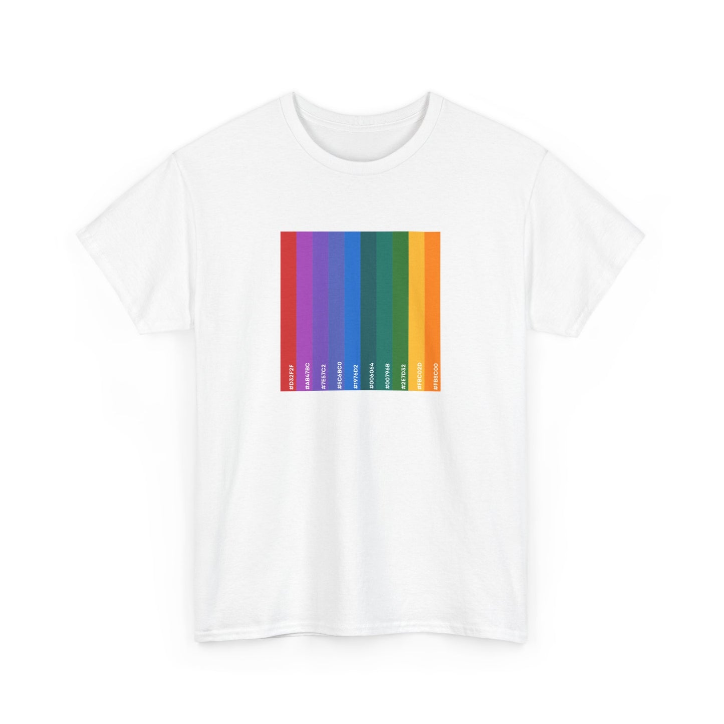 Hex Rainbow Cotton Tee