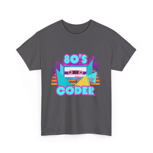 80s Coder Cotton Tee