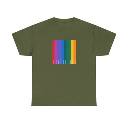 Hex Rainbow Cotton Tee