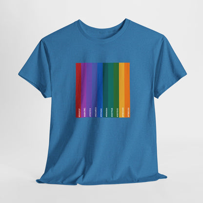 Hex Rainbow Cotton Tee