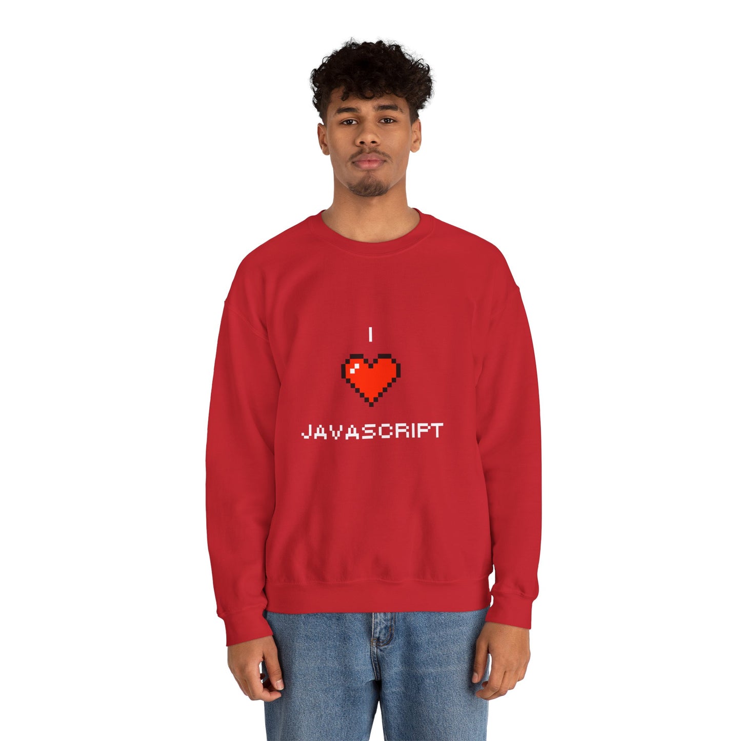 I Heart JavaScript Sweatshirt