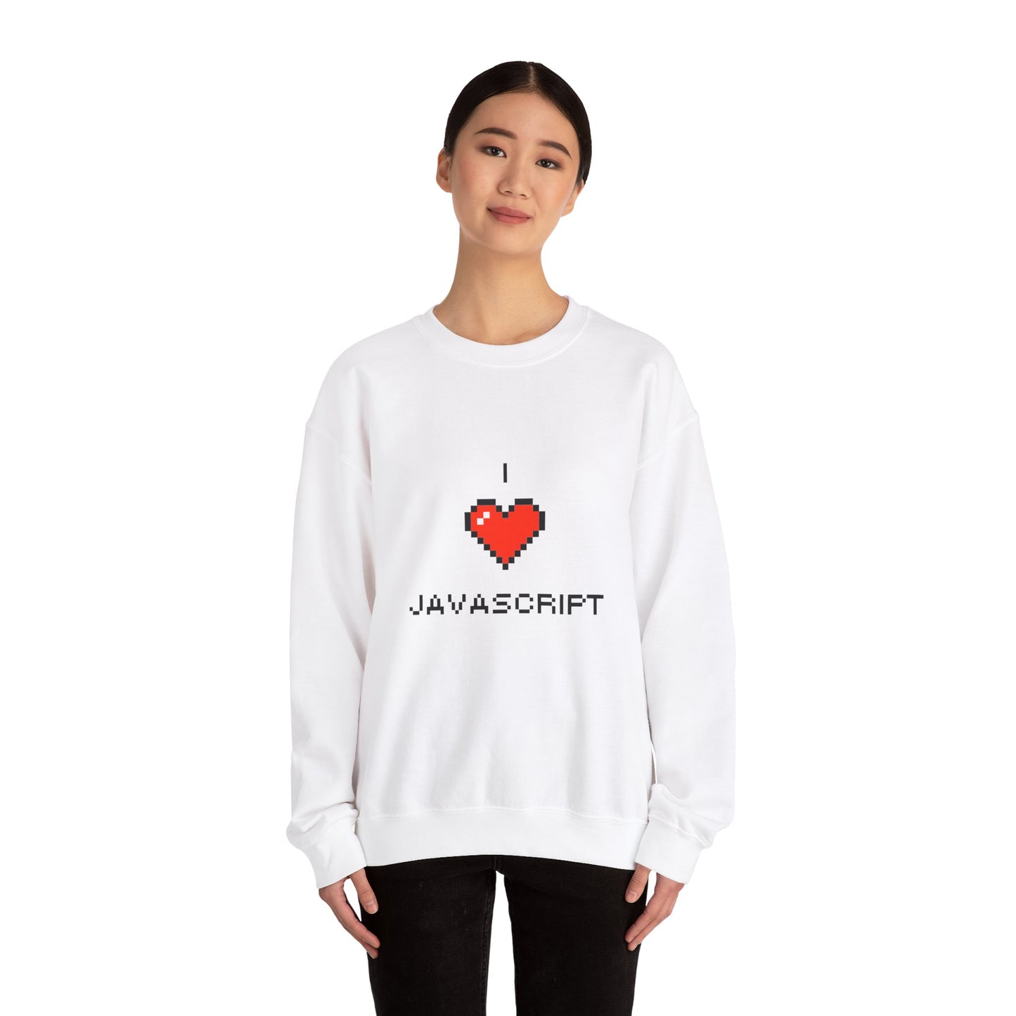 I Heart JavaScript Sweatshirt