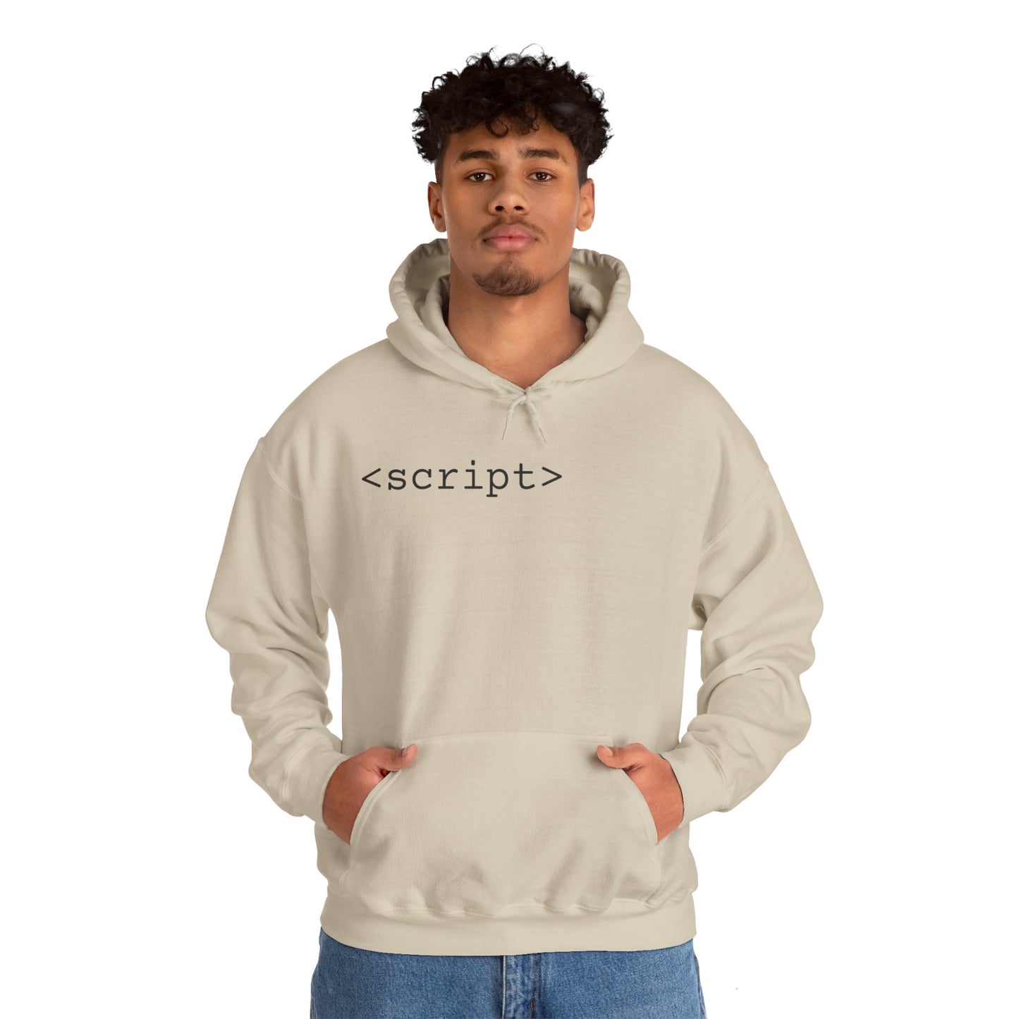 Script Tag Unisex Hoodie