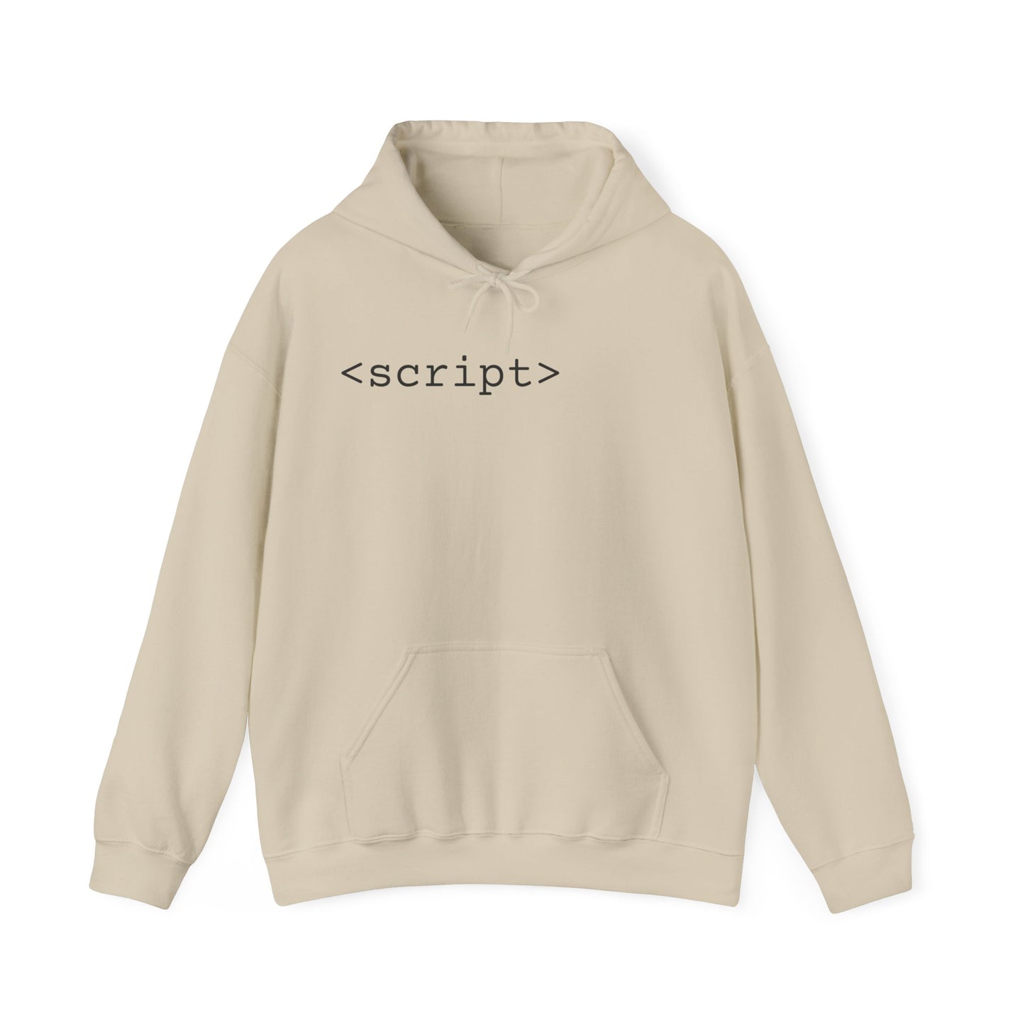 Script Tag Unisex Hoodie