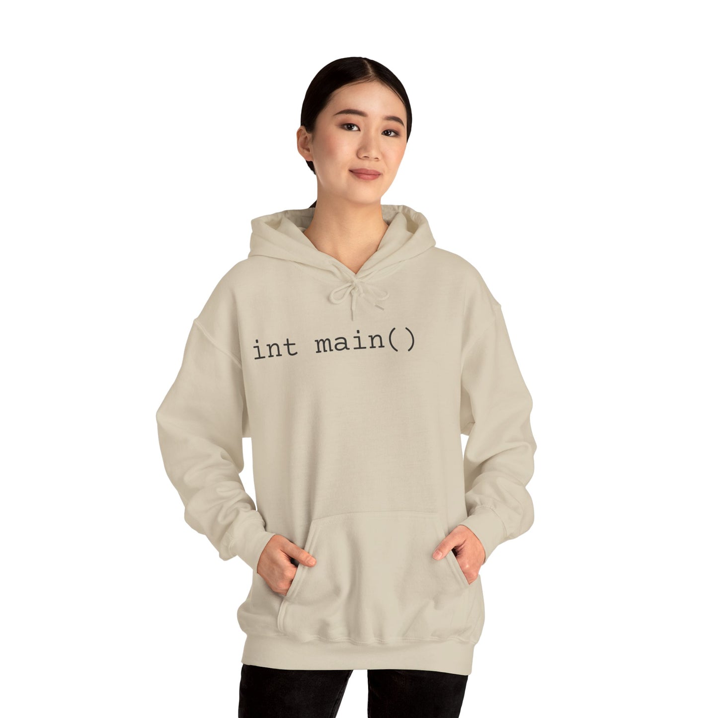 "int main()" Unisex Hoodie