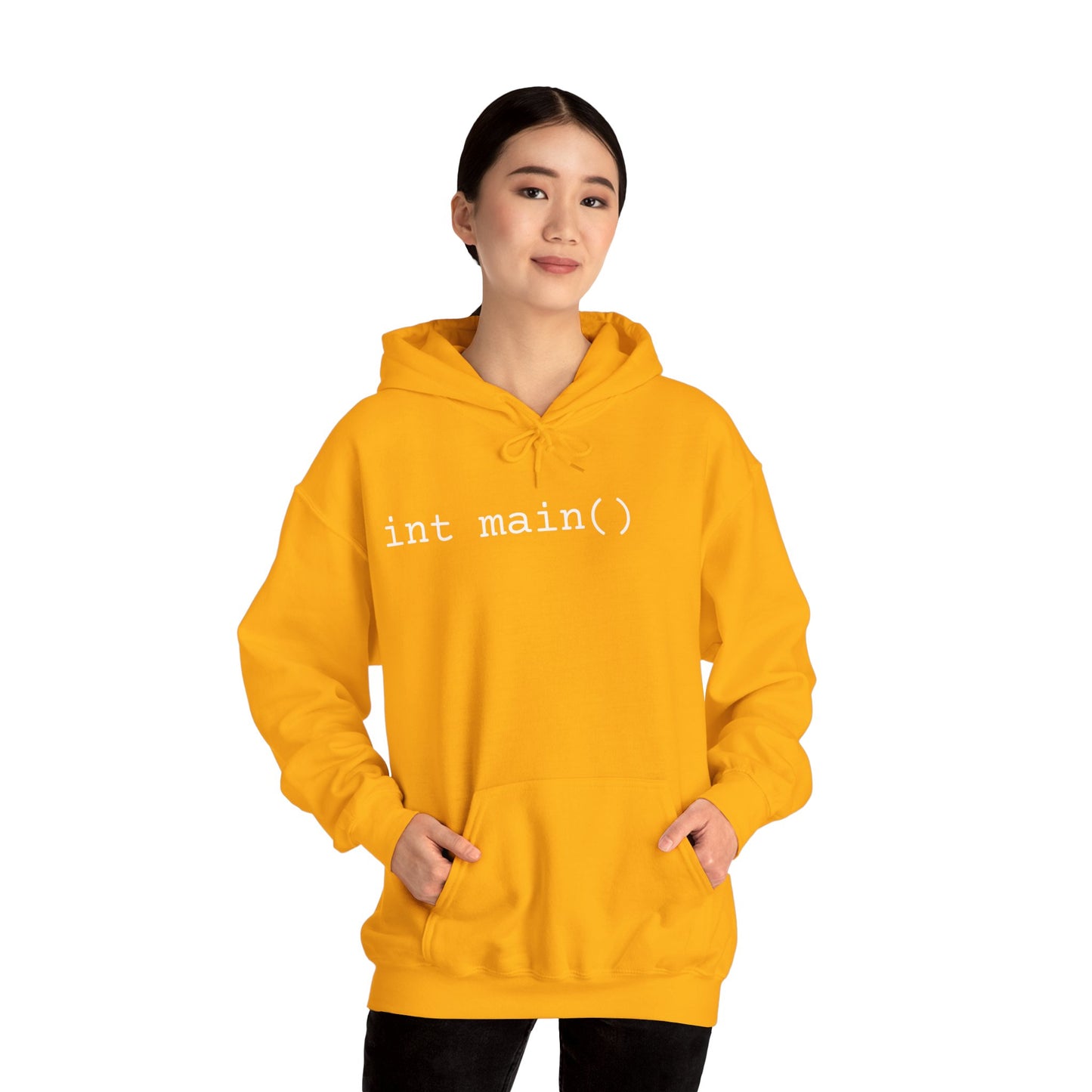 "int main()" Unisex Hoodie