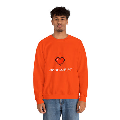 I Heart JavaScript Sweatshirt