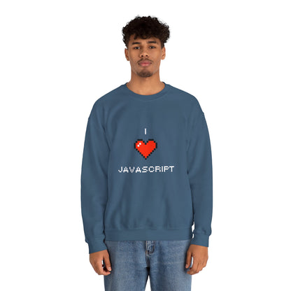 I Heart JavaScript Sweatshirt