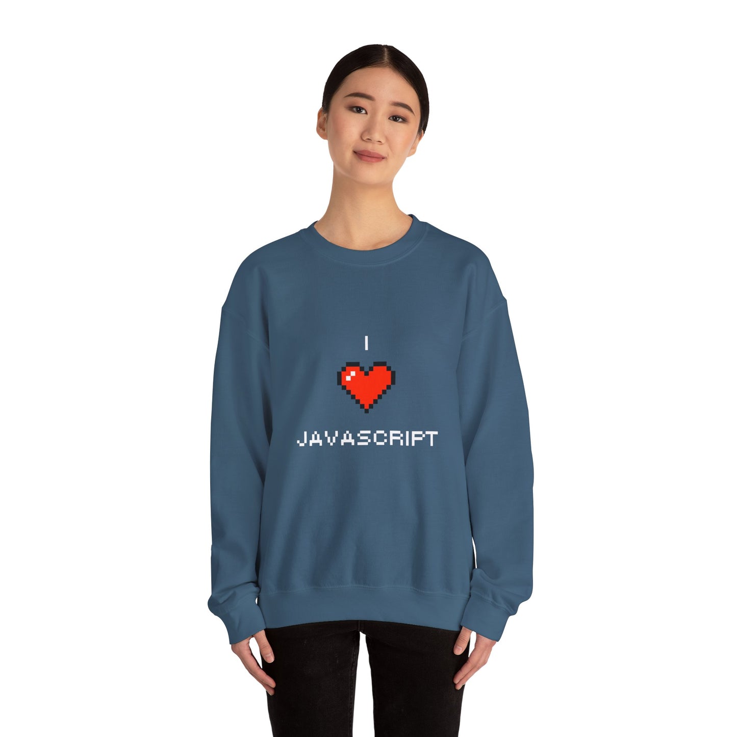 I Heart JavaScript Sweatshirt