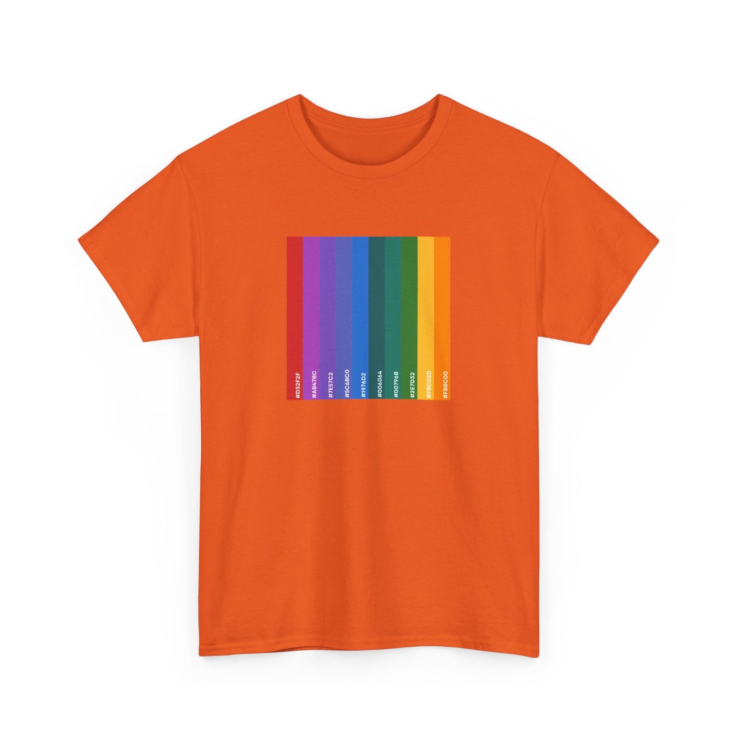 Hex Rainbow Cotton Tee