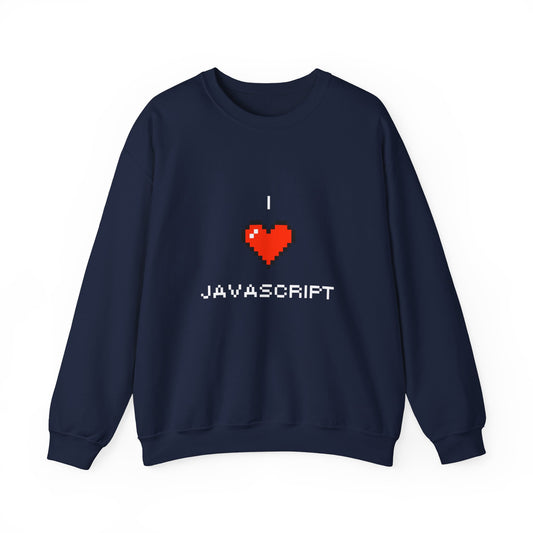 I Heart JavaScript Sweatshirt