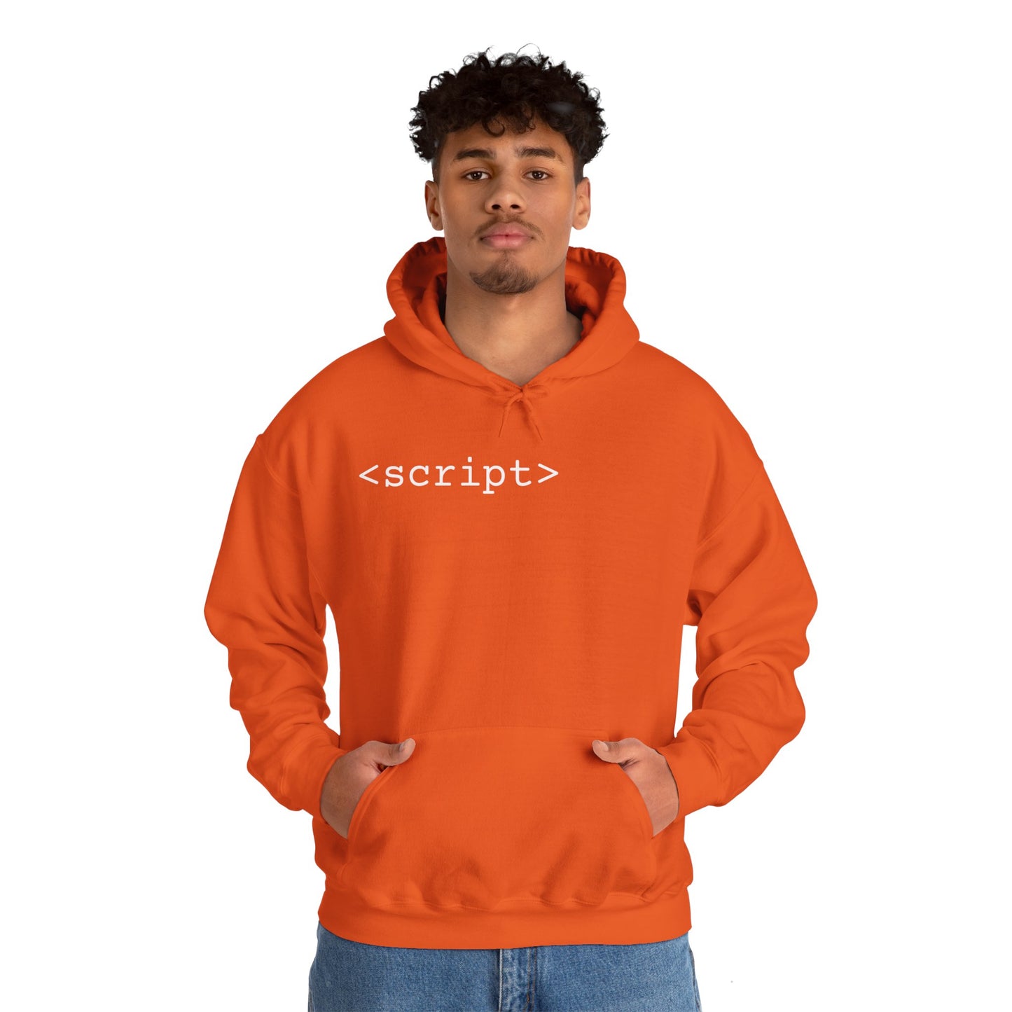 Script Tag Unisex Hoodie