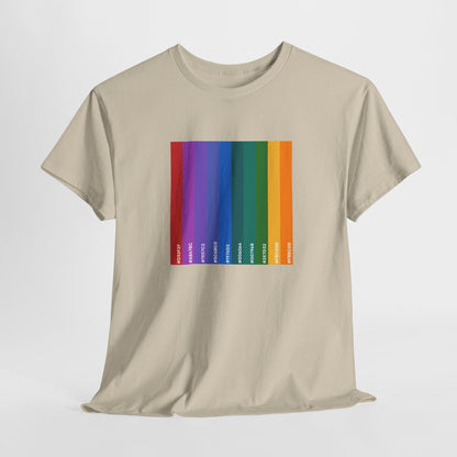 Hex Rainbow Cotton Tee