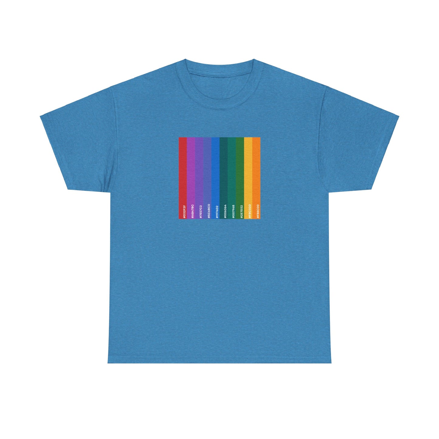 Hex Rainbow Cotton Tee