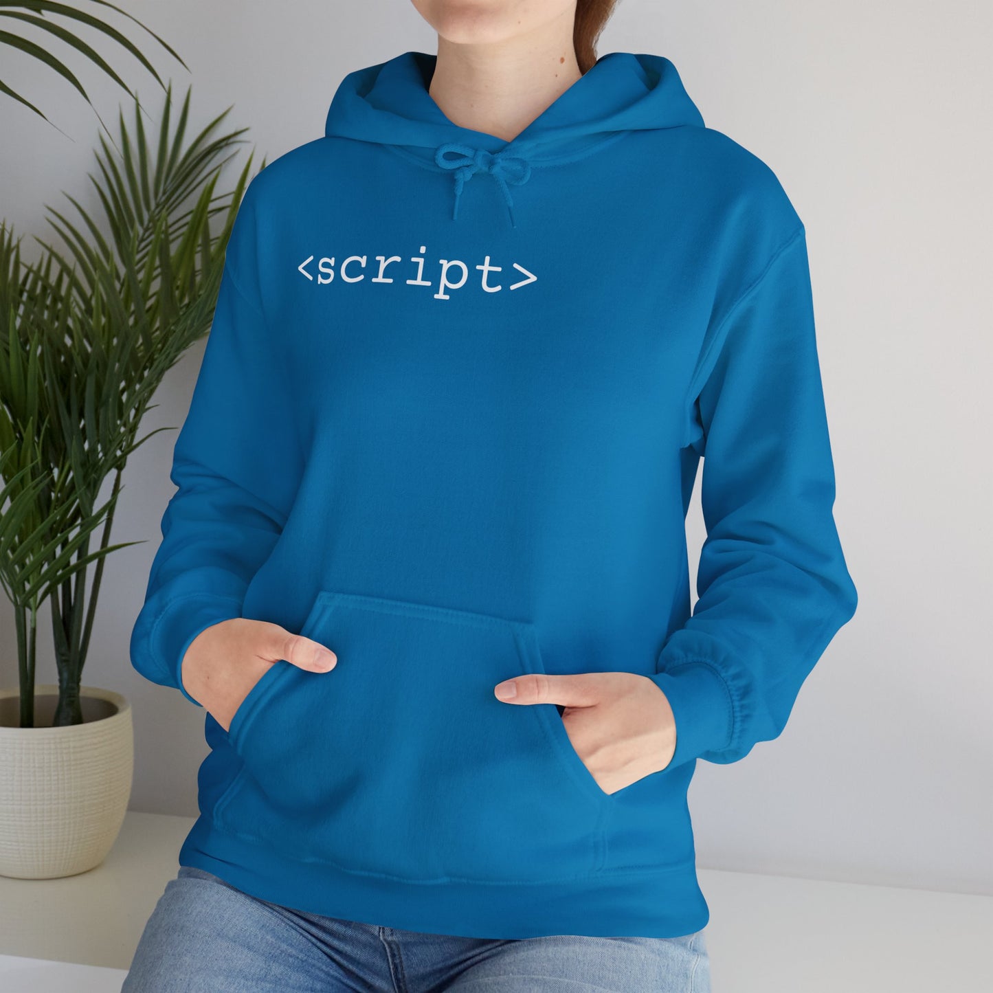 Script Tag Unisex Hoodie