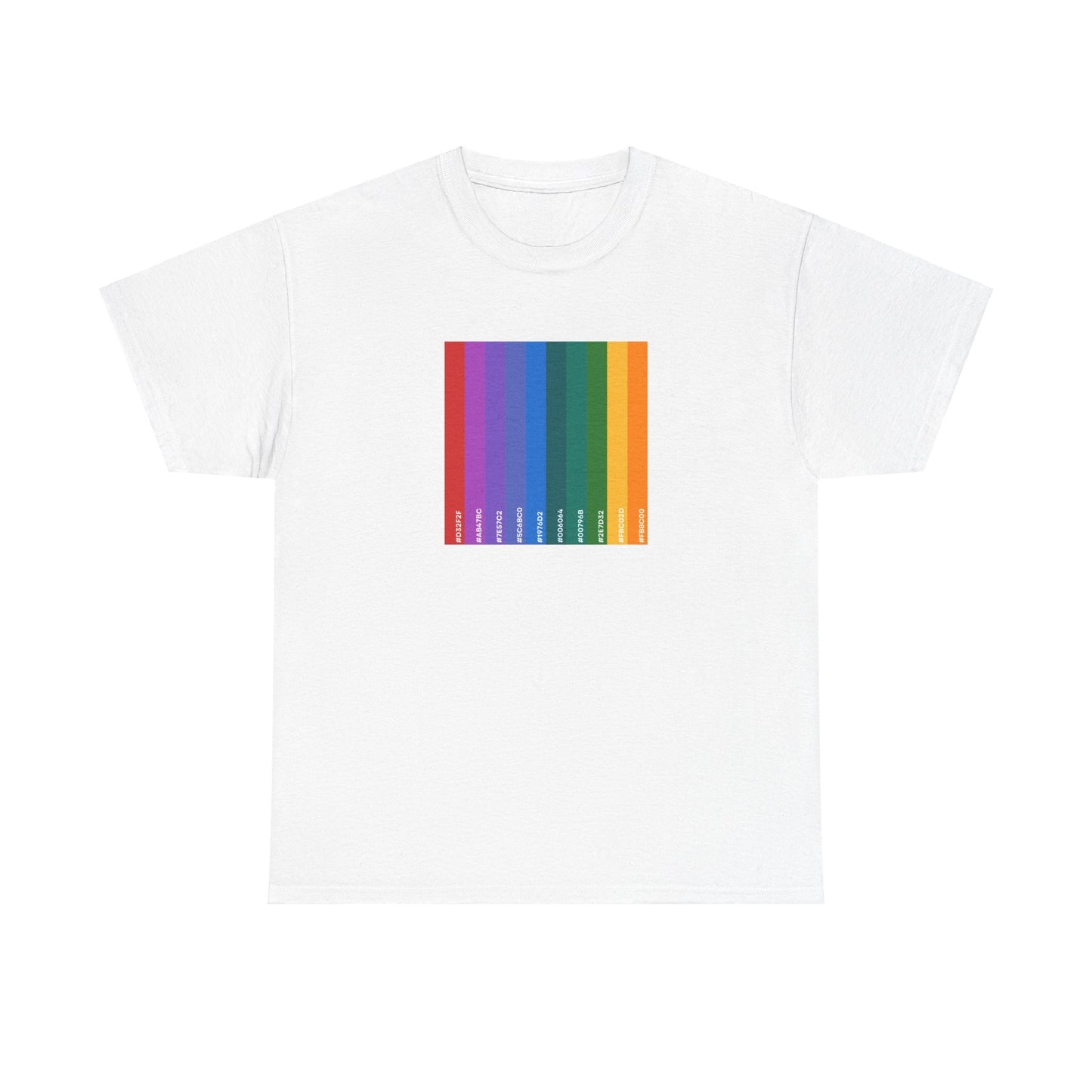 Hex Rainbow Cotton Tee