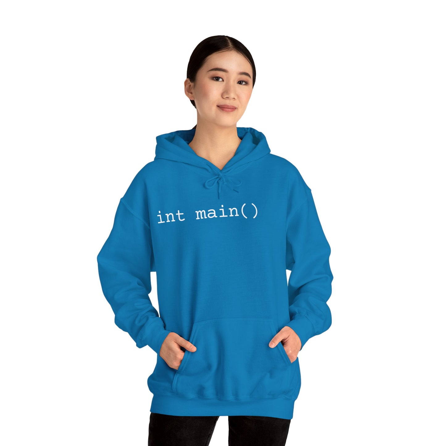 "int main()" Unisex Hoodie