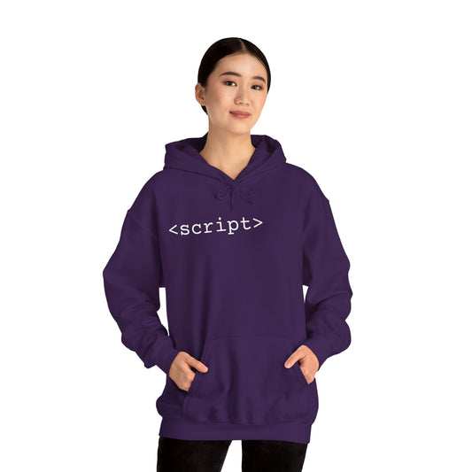 Script Tag Unisex Hoodie