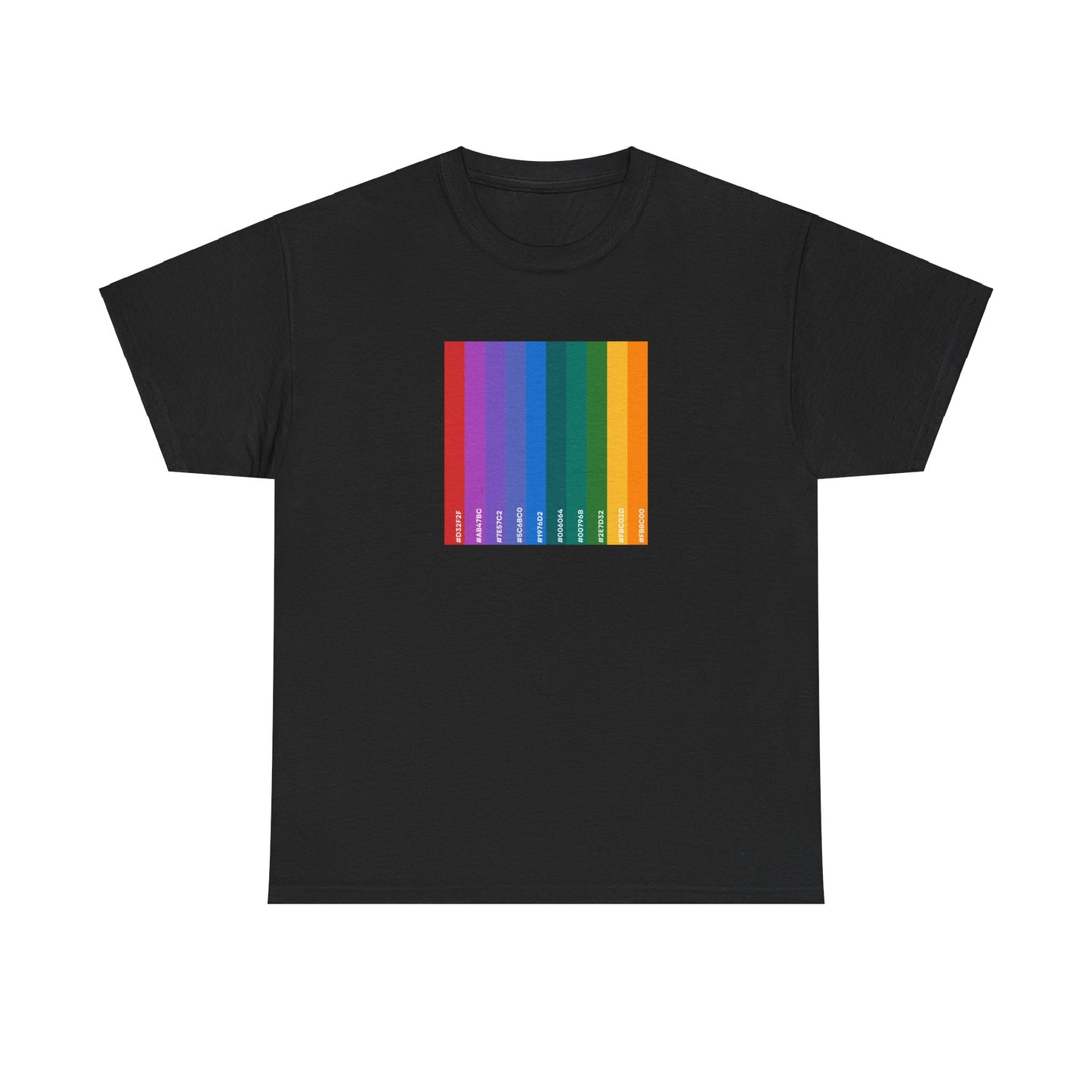 Hex Rainbow Cotton Tee