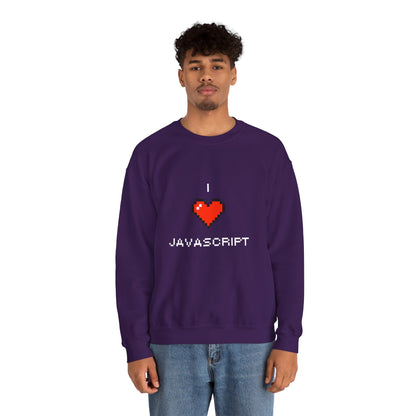 I Heart JavaScript Sweatshirt