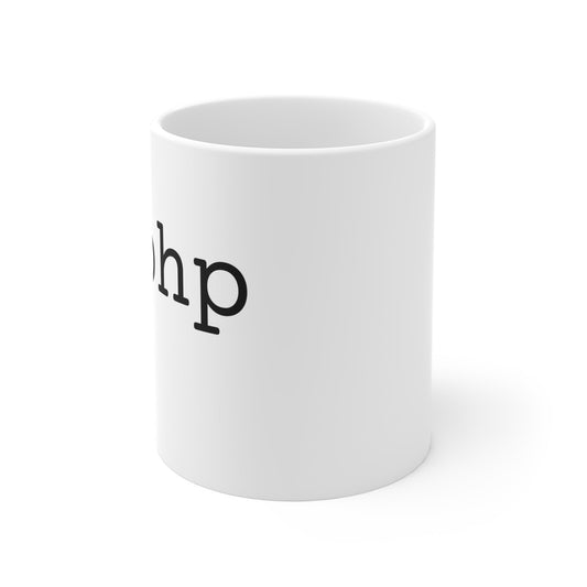 "<?php" 11oz White Mug - Coder Cave